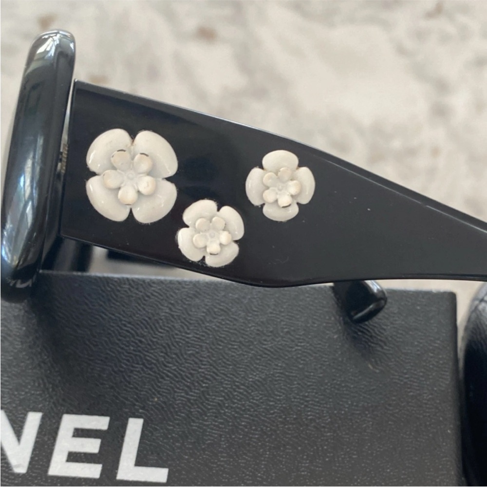Rare Auth Chanel acetate Camilla eyeglasses/sunglasses frame - Picture 7 of 9